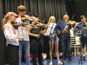 Summer Camp violin ensemble